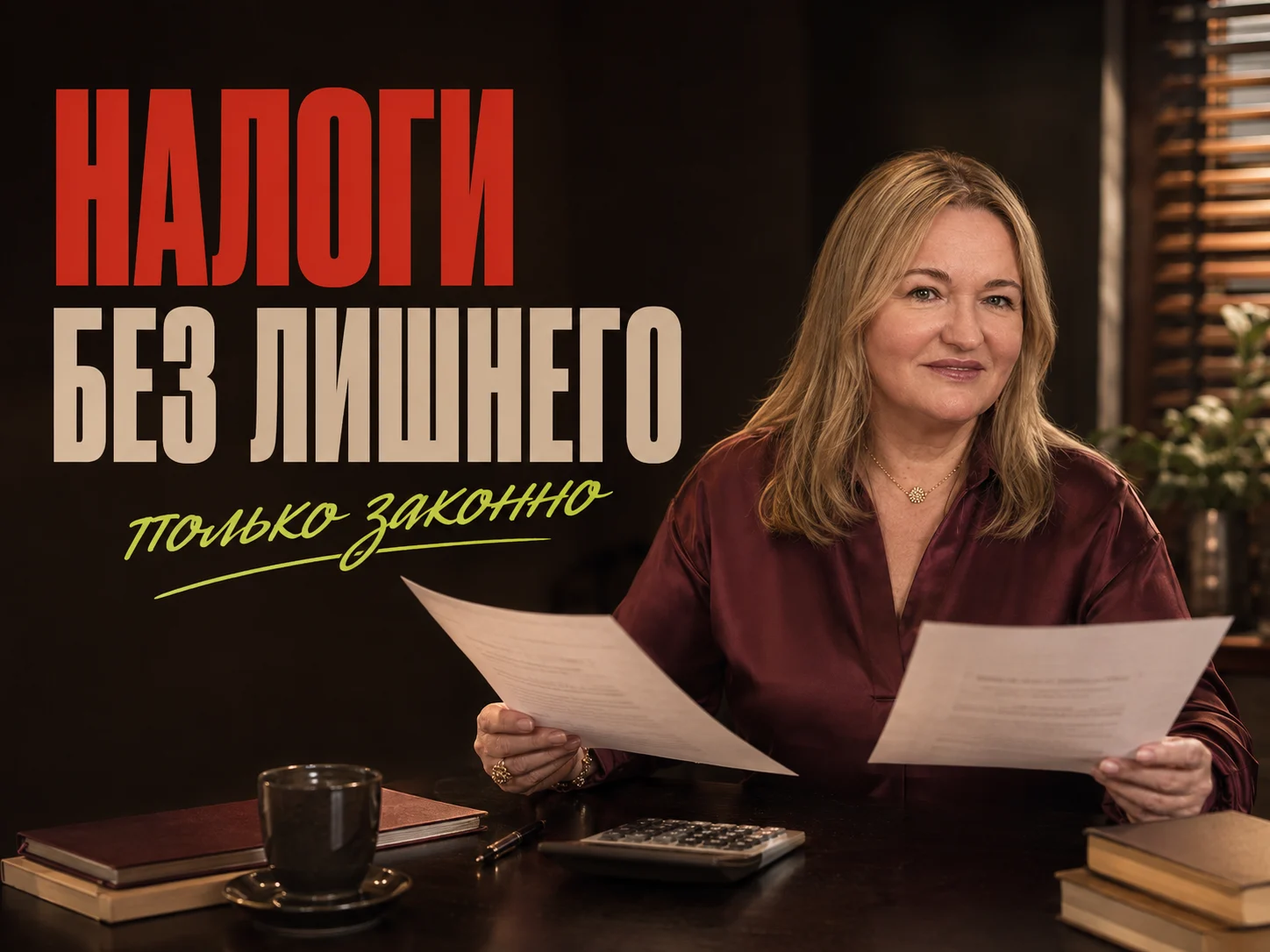 Ольга Овчинникова — Консультация по законному снижению налогов