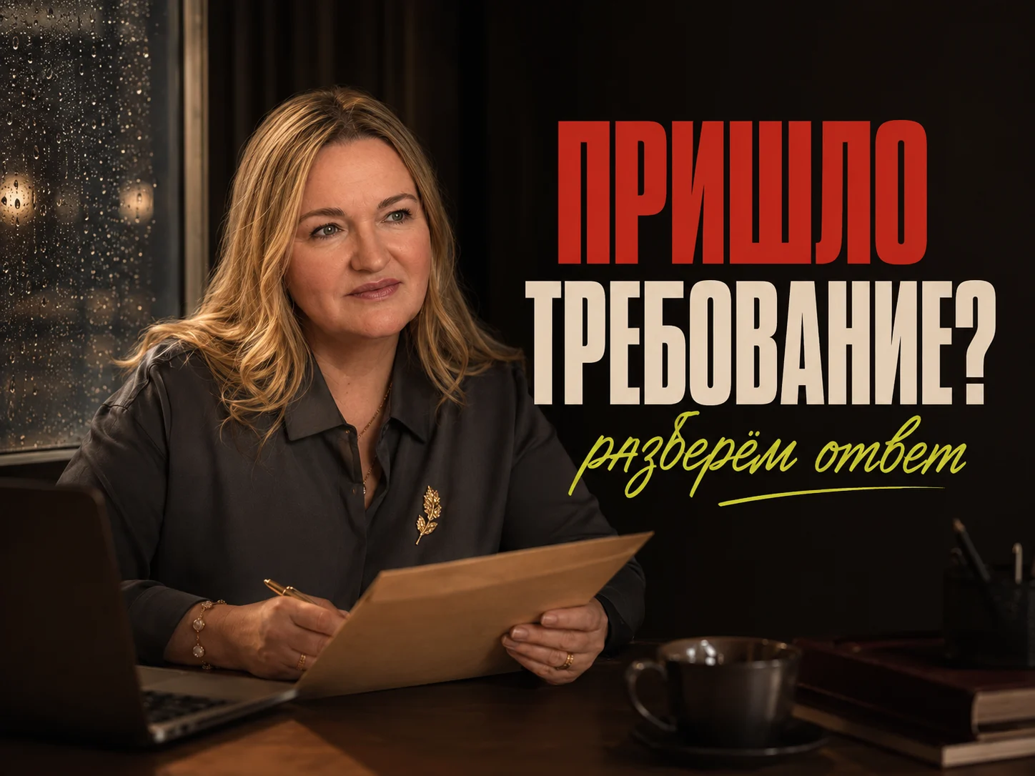 Ольга Овчинникова — Консультация по требованию ФНС