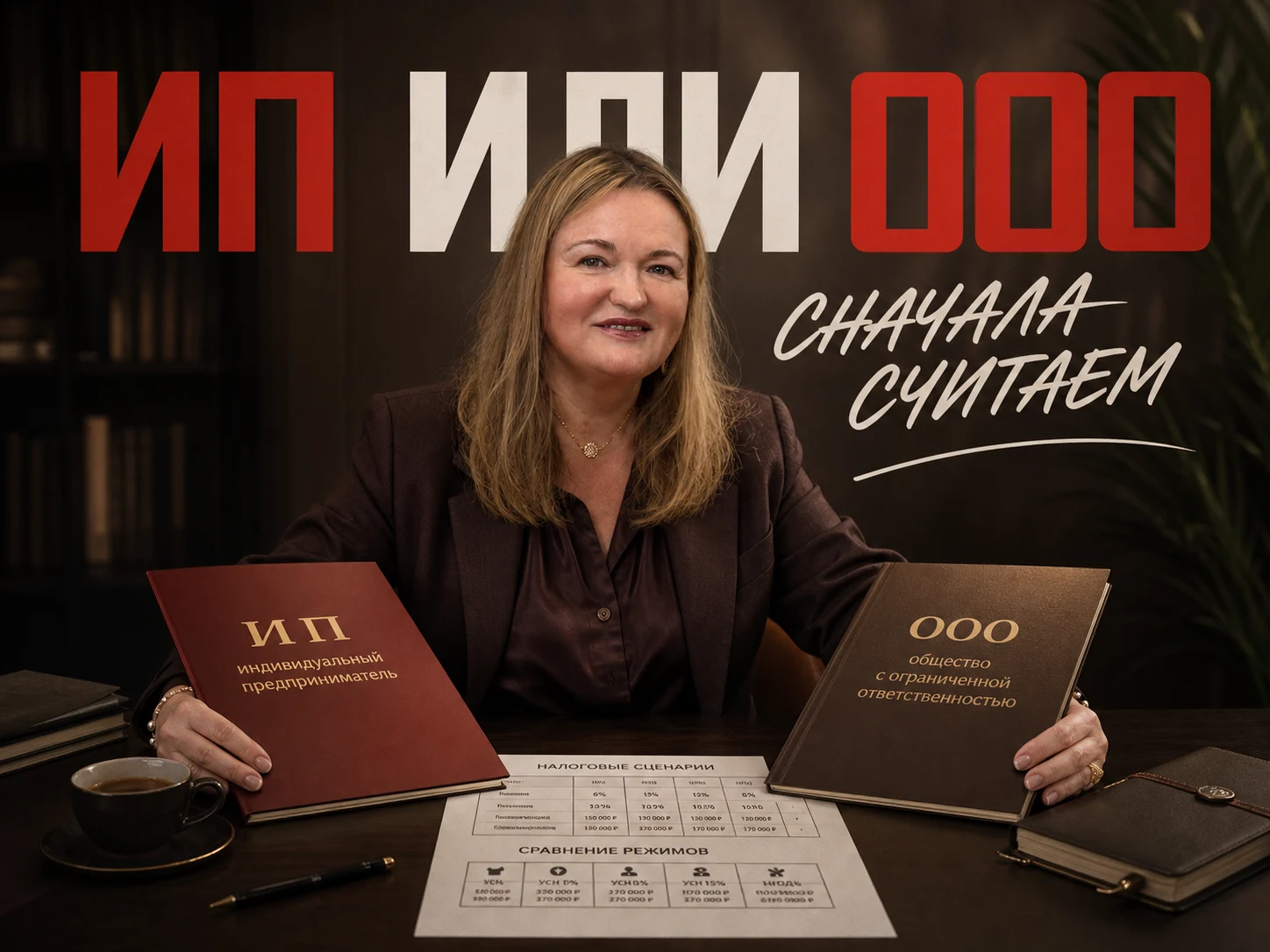 Ольга Овчинникова — иллюстрация направления: Налоговый режим